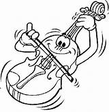 Instrumentos Violon Musicales Biola Kartun Cuerda Fichas Colorier Strumenti Mewarnai Violin Laminas Versi Musicali Hitam Macam Trompeta Musique Giochiecolori Nyata sketch template