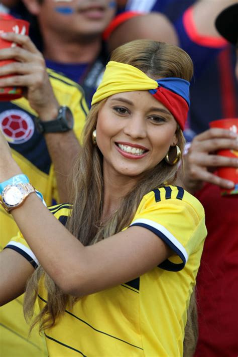 コロンビアの美女サポーター 美女 写真特集 ｜ ブラジルw杯