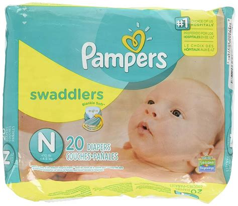 pampers swaddlers diapers newborn  count