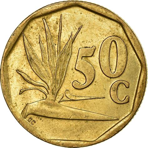 fifty cents  coin  south africa  coin club