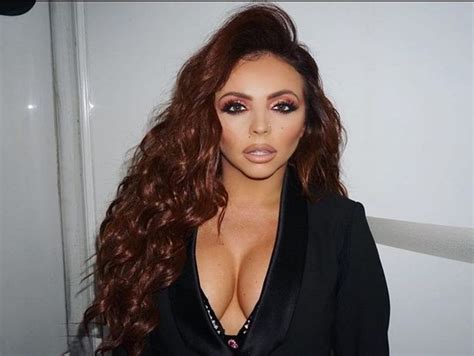 Little Mix S Jesy Nelson Oozes Sex Appeal In Red Hot Latex Bodysuit And