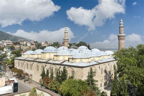 ulu cami grand mosque  bursa bursa turkey stock editorial photo