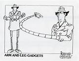 Model Gadget Inspector Gadgets Sheets Original Many Now Arm Tribute 30th Anniversary Descriptions Sketch Form French Let Them Look Some sketch template