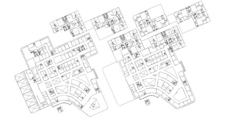land plotting layout design dwg file cadbull