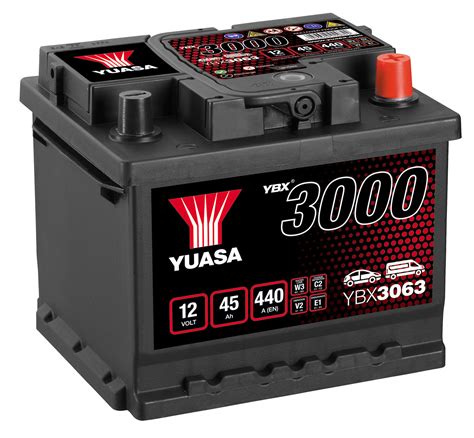 yuasa ybx  car battery   delivery mds battery