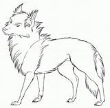 Coloring Pages Teens Animal Wolf Anime Popular sketch template