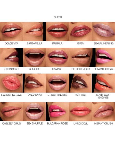 Nars Lipstick Sheer Finish And Reviews Makeup Beauty Macy S