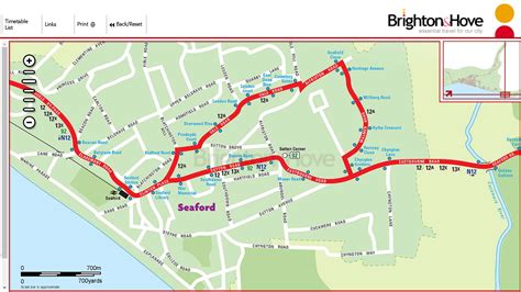 full network map  routes brighton hove buses