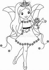 Wand Fairy Fabric sketch template