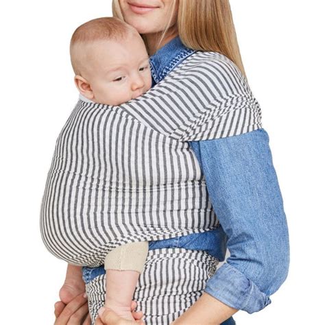 solly baby wrap natural  grey stripe solly baby wrap solly baby