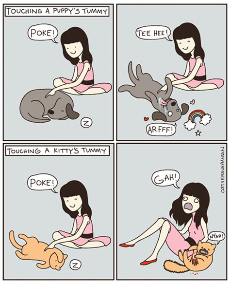 15 Hilarious Comics That Perfectly Capture Life With Cats Bored Panda