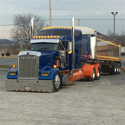 semitrckn kenworth custom wl light show