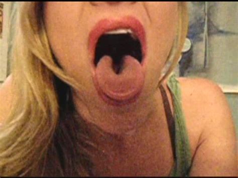 Impossibly Hot Tongue Fetish By A Hot Chick With Really