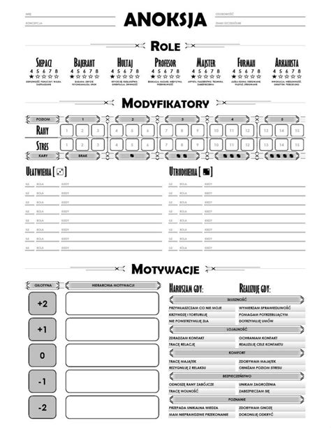 page   character sheet rrpgdesign