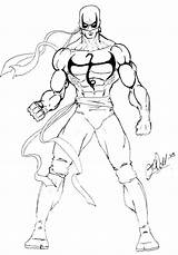 Iron Fist Coloring Pages Sketch Drawing Fanart Deviantart Gmd Library Clipart sketch template