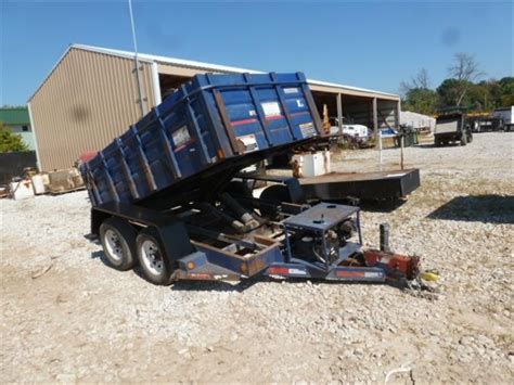 miller mlblt hydraulic dump trailer bigiron auctions