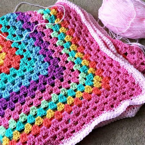 fast   baby blanket crochet pattern easy mecrochetcom