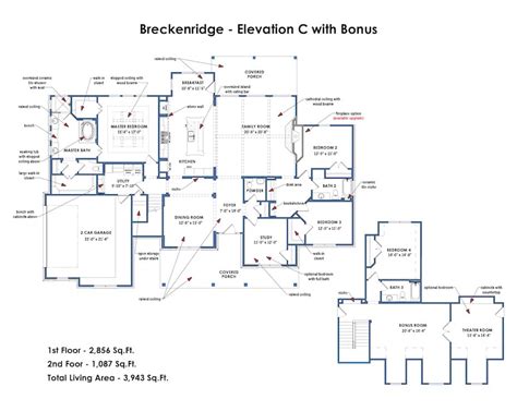 breckenridge bonus tilson homes floor plan friday marr team realty associates