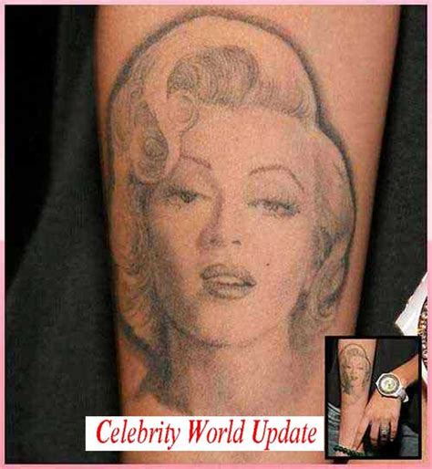 Celebrity World Update Megan Fox Removing Marilyn Monroe