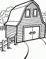 Coloring Barn Library Clipart sketch template