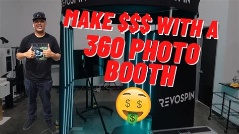 easy  photo booth setup rent     money today youtube