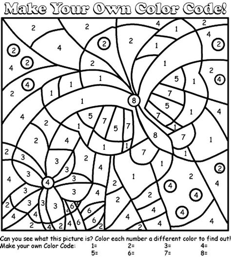 coloring  numbers  educational  printable coloring pages