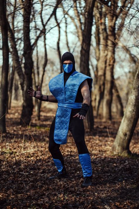 sub zero ninja cosplay costume mortal kombat cosplay sub zero etsy