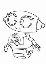 Robot Coloring Pages Cartoon Robots Drawing Kids Rob Printable Clipart Colouring Color Girls Drawings Boyama El Printables Getdrawings Library Choose sketch template