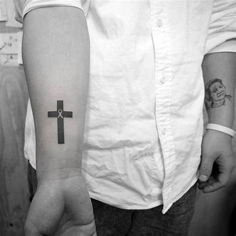 50 Simple Cross Tattoos For Men – Religious Ink Design Ideas Blog