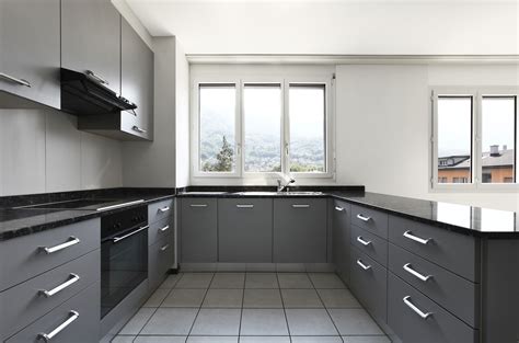 grey kitchens sharp  streamline kitchen design