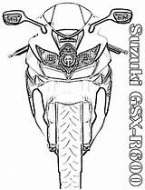 Coloring Motorcycle Pages Popular Printable sketch template