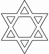 Hanukkah Coloring Pages Clipartmag Star sketch template