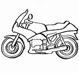 Motorbike Coloring Colorear Coloringcrew sketch template