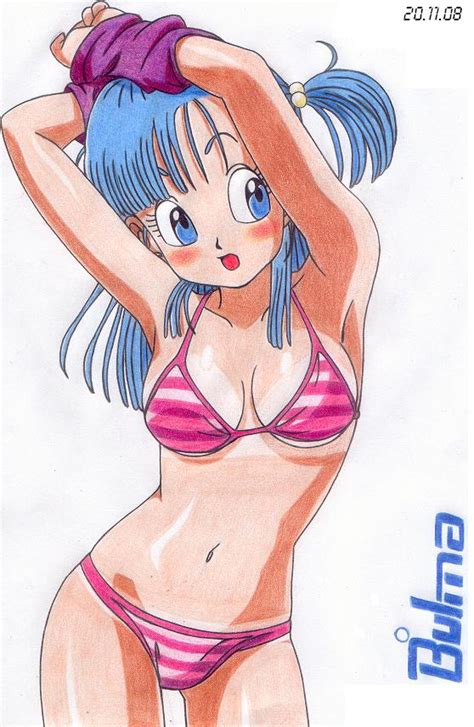 Bulma In Bikini Dragon Ball Females Fan Art 32005922