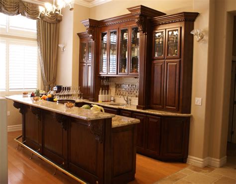built  home bar cabinets  southern california woodwork creations