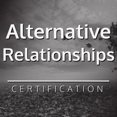 Alternative Relationships Certification Modern Sex Therapy Institutes