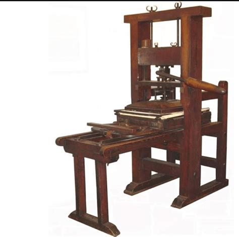 inventions   printing press clf  learning