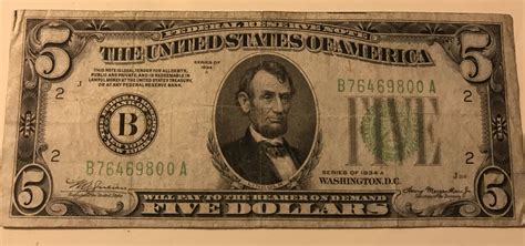 federal reserve note united states  dollar bill juliean