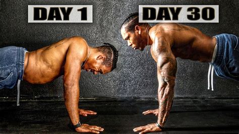 30 Day Push Up Challenge Results Guaranteed Youtube