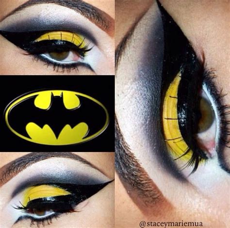 Batman Inspired Makeup Make Up Pinterest Makeup Crazy Makeup And