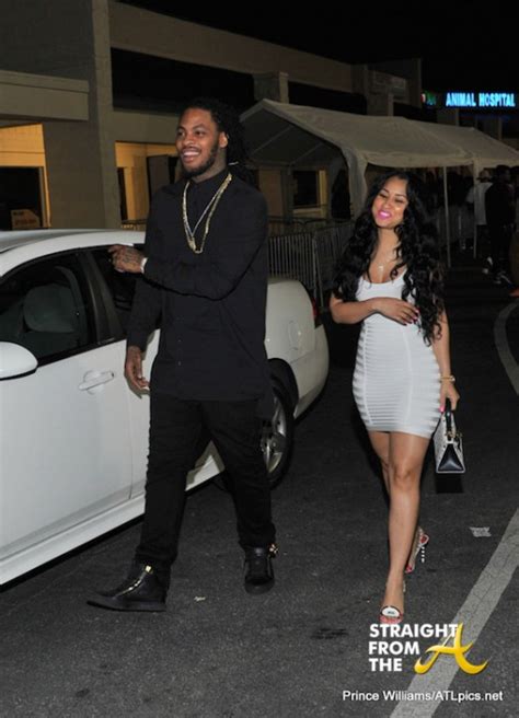 boo d up ‘newlyweds waka flocka flame and tammy rivera hit the velvet