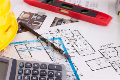 construction plans stock photo royalty  freeimages