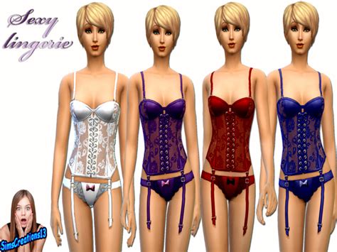 simscreations13 s sexy lingerie sims 4 updates ♦ sims