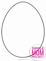 Easter Eggs Simplemomproject sketch template