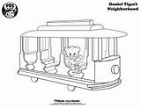 Daniel Coloring Pages Tiger Printable Trolley Katerina Neighborhood Kids Printables Pbs Birthday Books Family Colouring Inrandom Print Tigers Choose Board sketch template