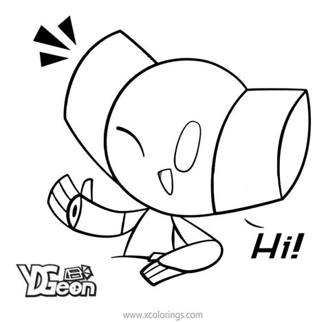 robotboy coloring pages fanart xcoloringscom