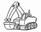Coloring Pages Digger Excavator Backhoe Bulldozer Truck Drawing Colouring Kids Printable Color Canon Bamboo Getdrawings Getcolorings Print Popular Clipartmag Colorings sketch template
