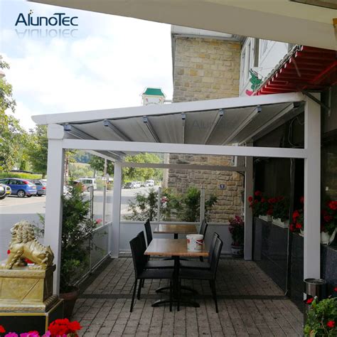 outdoor awning adjustable gazebo electric tent retractable roof  patio buy electric