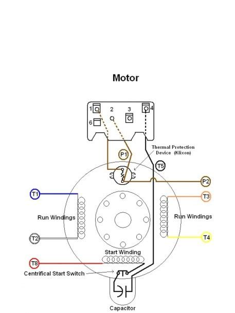 wagner electric motor wiring diagram