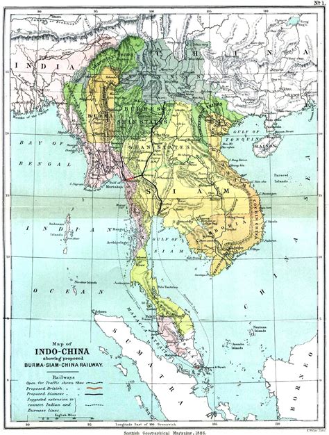 indochina  map populationdatanet